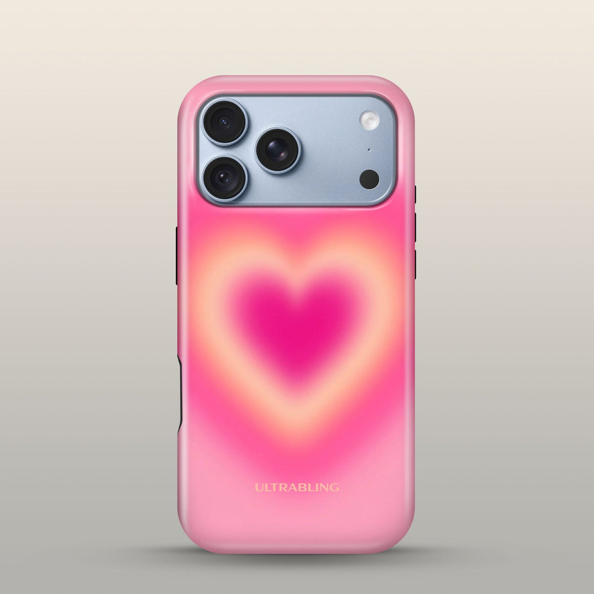 Lovestruck Eclipse Case on iPhone 18 Pro Glacier
