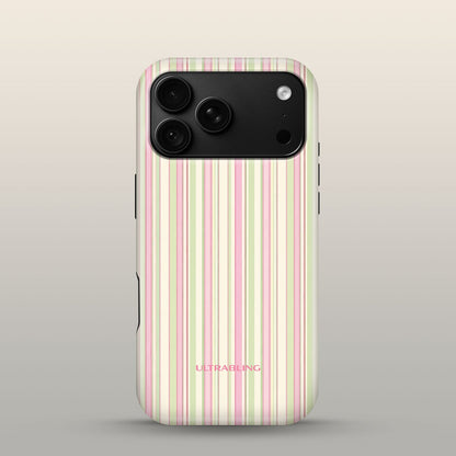 Macaron Stripe Eclipse Case on iPhone 18 Pro Black
