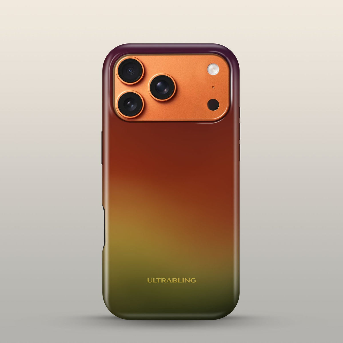 Mango Haze Eclipse Case on iPhone 17 Pro Cosmic Orange