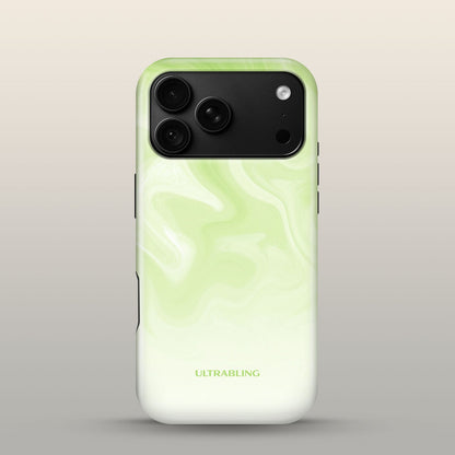 Mint Melt Eclipse Case on iPhone 18 Pro Black