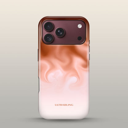 Molten Eclipse Case on iPhone 18 Pro Burgundy