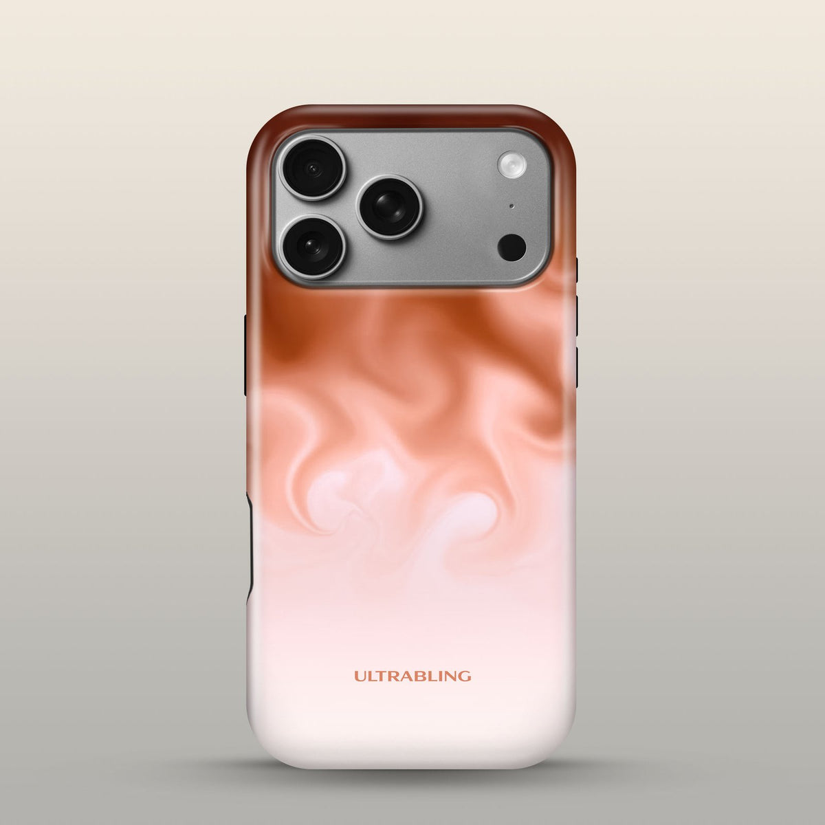 Molten Eclipse Case on iPhone 18 Pro Silver
