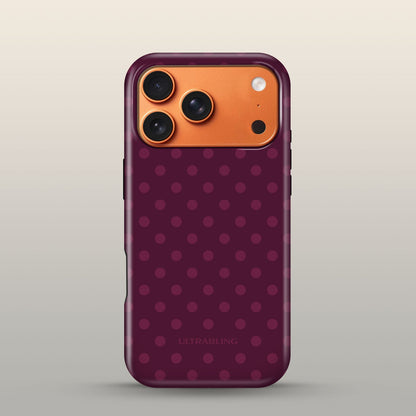 Mulberry Eclipse Case on iPhone 17 Pro Cosmic Orange