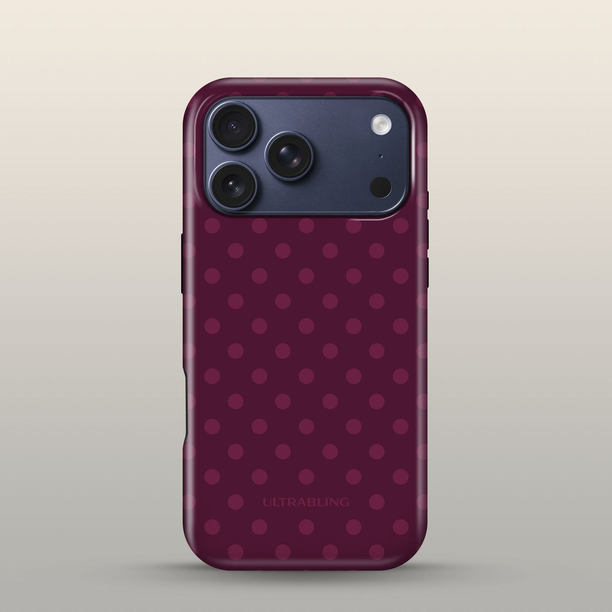 Mulberry Eclipse Case on iPhone 17 Pro Deep Blue