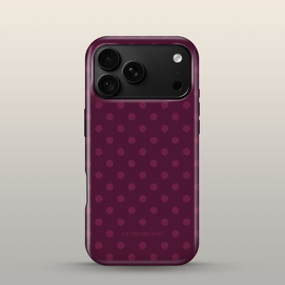Mulberry Eclipse Case on iPhone 18 Pro Black