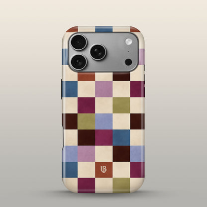 Patchwork Eclipse Case on iPhone 18 Pro Silver