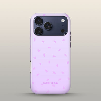 Petal Snow Eclipse Case on iPhone 17 Pro Deep Blue