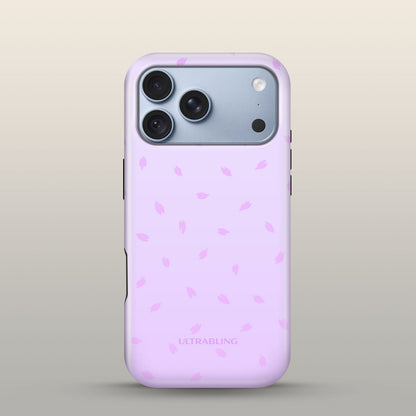 Petal Snow Eclipse Case on iPhone 18 Pro Glacier