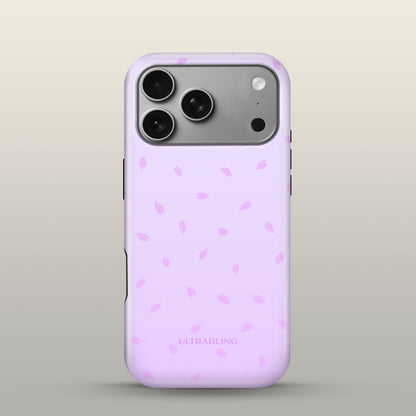 Petal Snow Eclipse Case on iPhone 18 Pro Silver