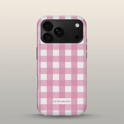 Strawberry Check Eclipse Case on iPhone 18 Pro Black
