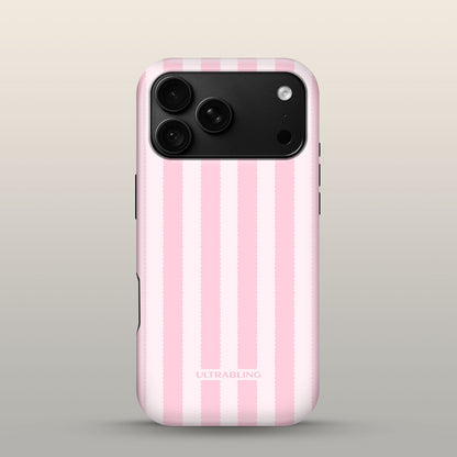 Sugar Stripe Eclipse Case on iPhone 18 Pro Black