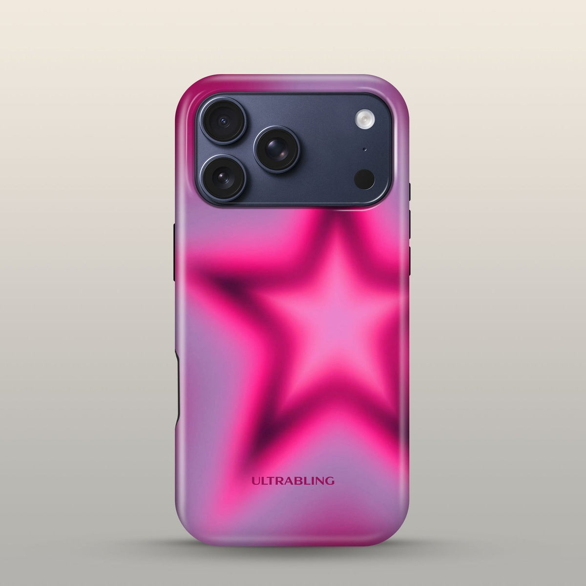 Supernova Eclipse Case on iPhone 17 Pro Deep Blue