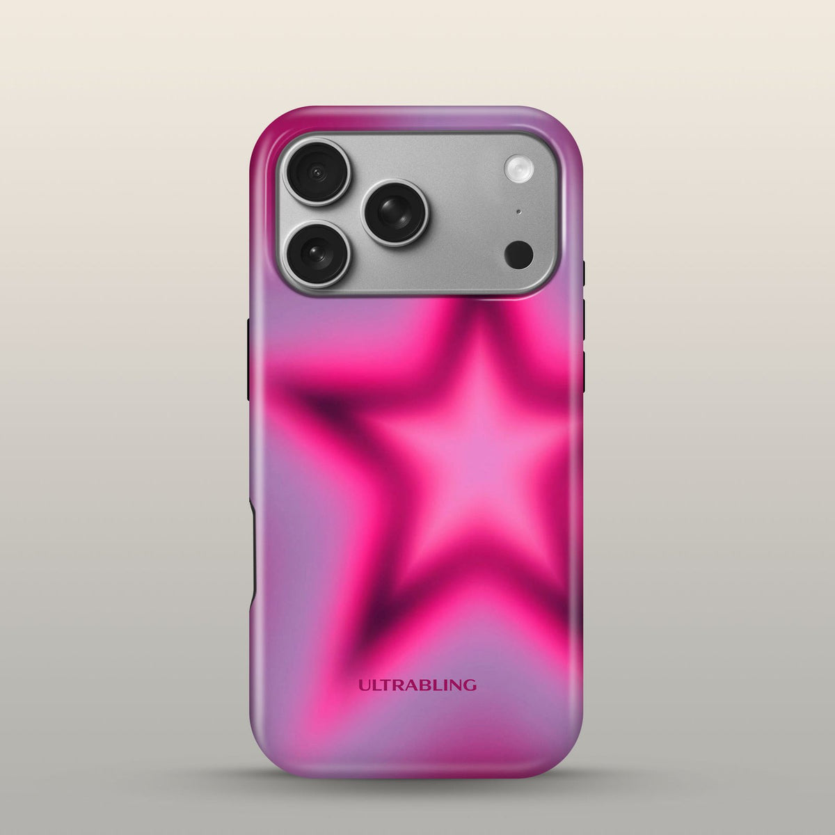 Supernova Eclipse Case on iPhone 17 Pro Silver