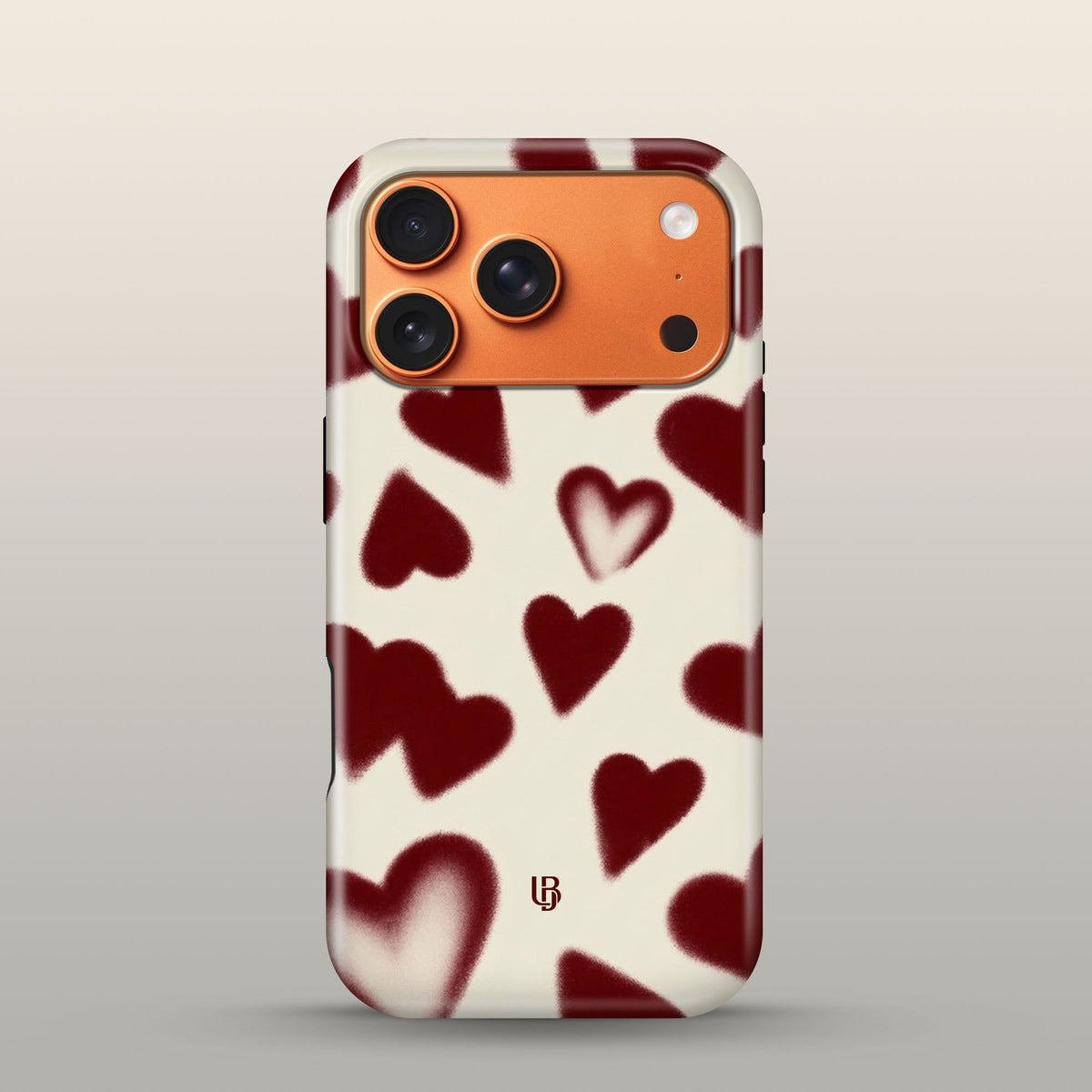 Sweetheart Eclipse Case on iPhone 17 Pro Cosmic Orange