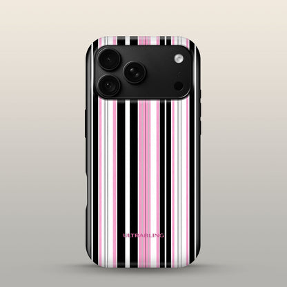 Taffy Stripe Eclipse Case on iPhone 18 Pro Black