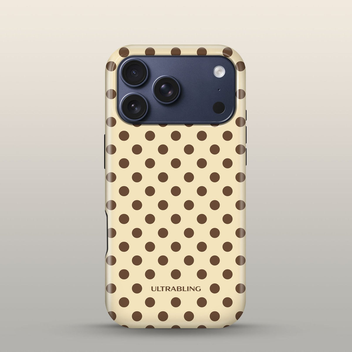 Tiramisu Eclipse Case on iPhone 17 Pro Deep Blue