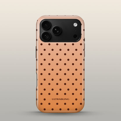 Toffee Dot Eclipse Case on iPhone 18 Pro Black