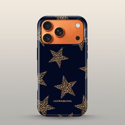 Wild Stars Eclipse Case on iPhone 17 Pro Cosmic Orange