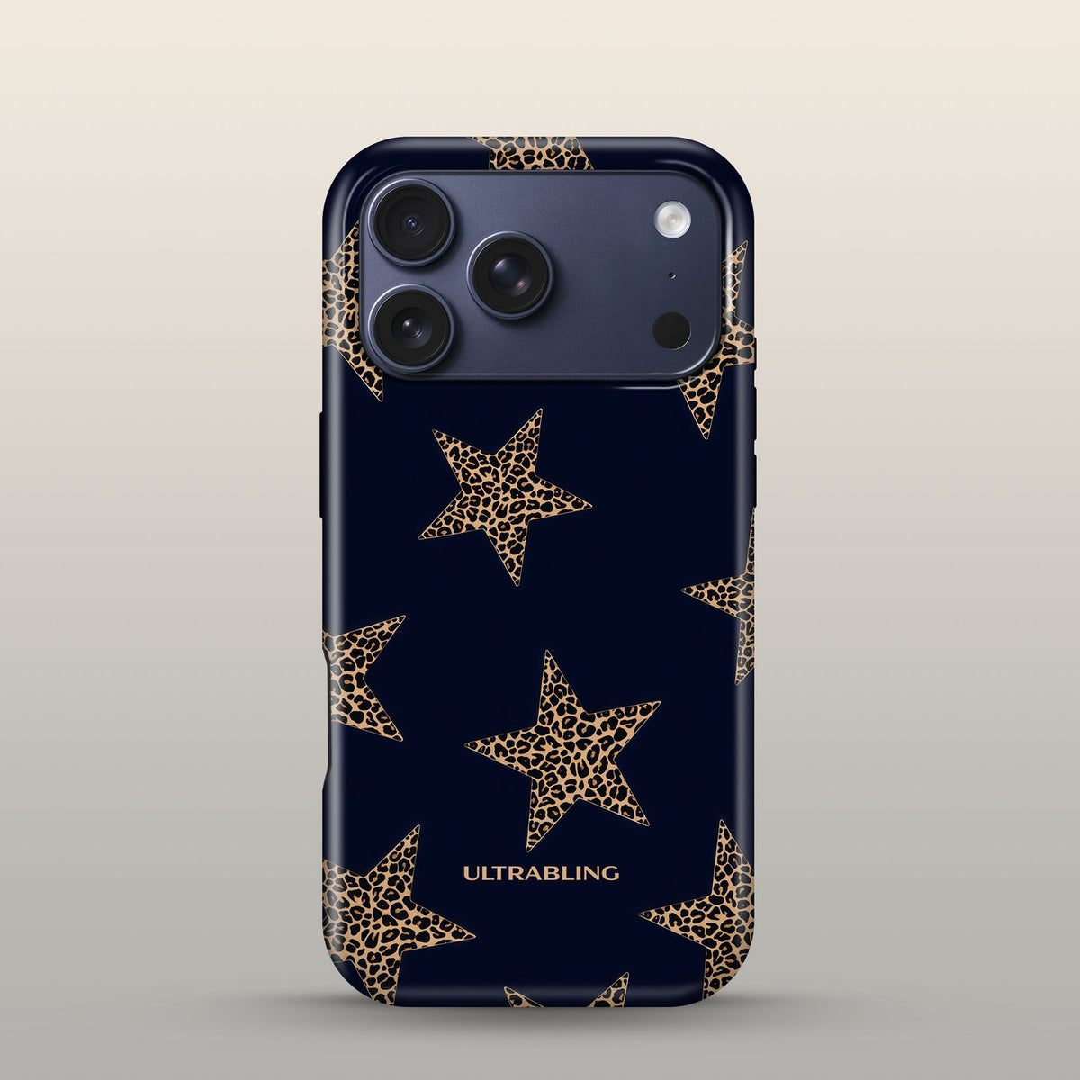 Wild Stars Eclipse Case on iPhone 17 Pro Deep Blue